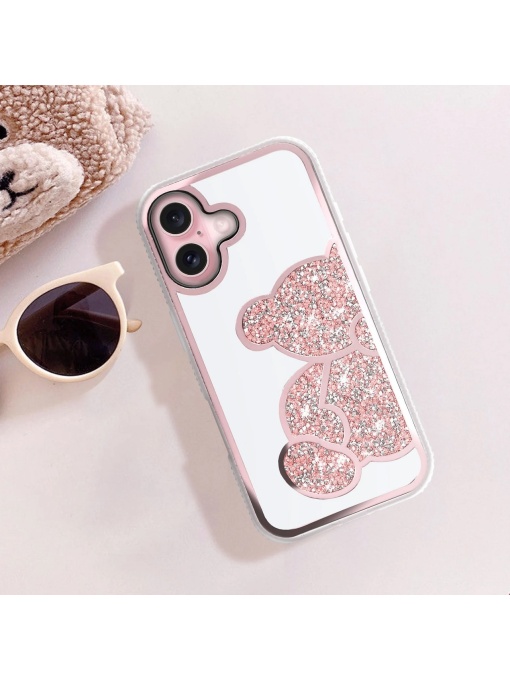 Силиконов Гръб Teddy Bear and Mirror за Iphone 16
