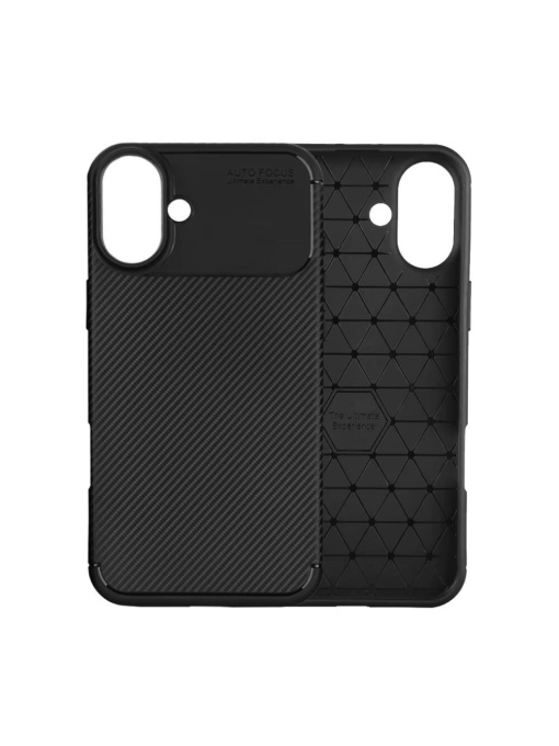 Силикон гръб Carbon за iPhone 17