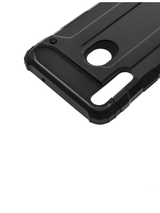 Удароустойчив черен гръб Bronya за Samsung Galaxy A20s