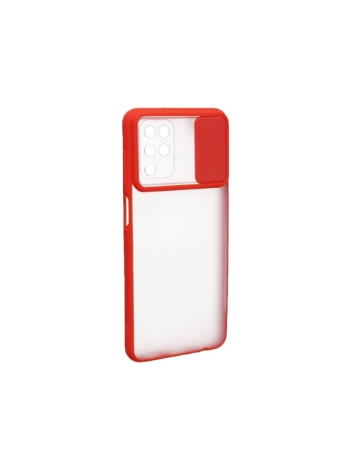 Червен калъф Camera Cover за Samsung A12