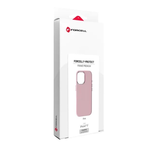 Case for iPhone 17 Forcell F-Protect Frame Premium compatible with Magsafe pink - Img 10