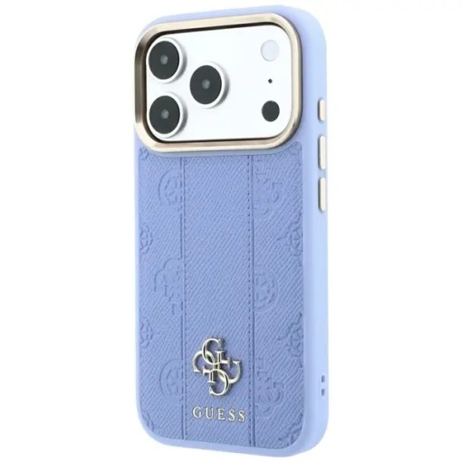 Original Guess Case за 18 Pro Max съвместим с MagSafe, light blue - Img 4