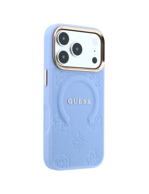 Original Guess Case за 18 Pro Max съвместим с MagSafe, sky blue - Img 4