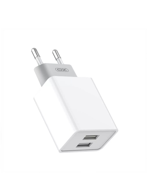 Зарядно устройство 220V XO L65 12W 2xUSB A за бързо и безопасно зареждане