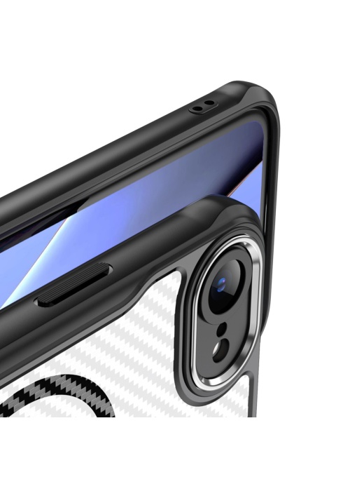 Карбонов калъф Defender Carbon с MagSafe за iPhone 16e