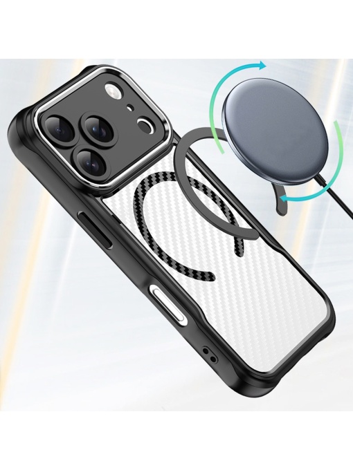 Карбонов Гръб Defender Carbon с MagSafe за iPhone 17 Pro
