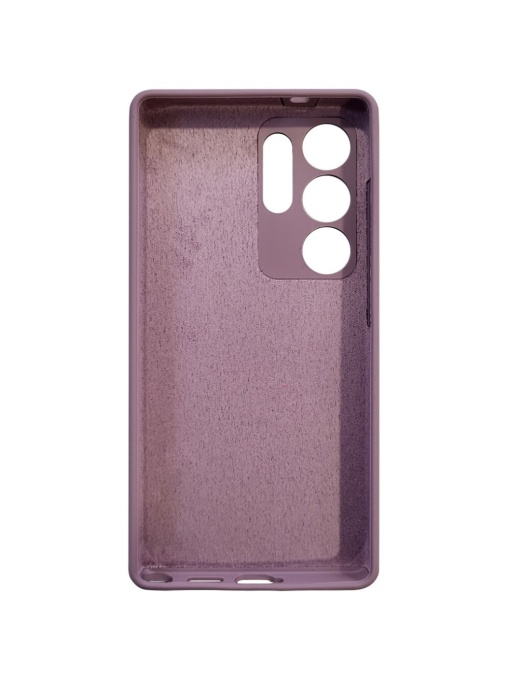 Лилав силиконов калъф POLY за Samsung S25 Ultra