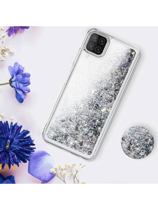 Нежен прозрачен плаващ гръб Floating Case за Samsung A22 5G