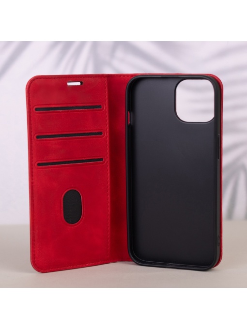 Нежен Червен Калъф "Smart Suede" за Honor 400 Smart - Img 2