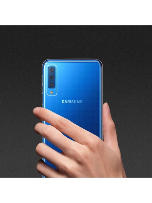 Прозрачен кейс TPU за Samsung A7 2018