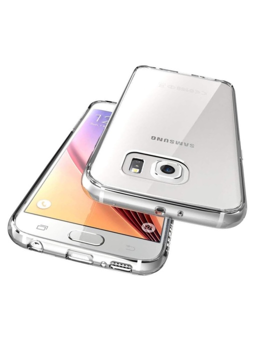 Прозрачен гръб TPU за Samsung S6