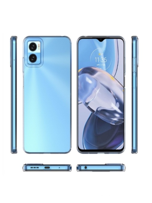 Прозрачен силиконов калъф 1 мм за Motorola E22 E22i