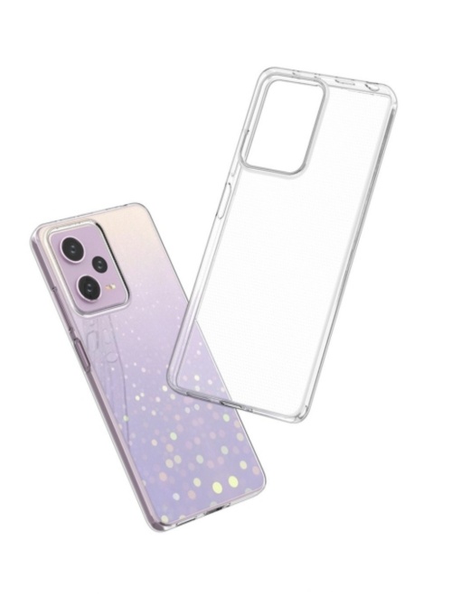 Прозрачен силиконов калъф 1 мм за Xiaomi Redmi Note 12 Pro