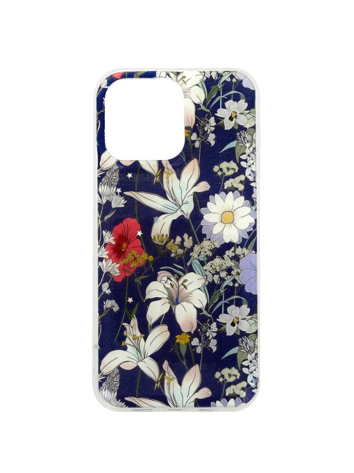 Силиконов калъф с картинка цветя Glow Glam за Honor 400 Lite