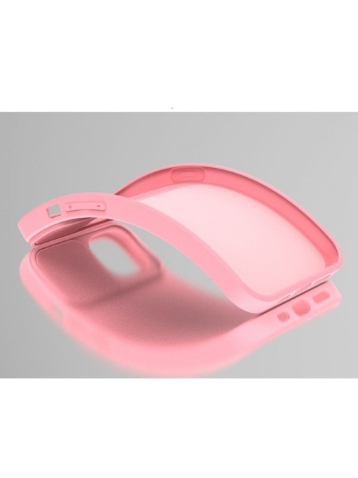 Силиконов кейс CAMSHIELD розов за Samsung S23 FE