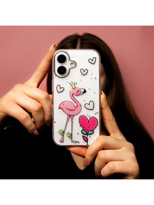 Силиконов калъф Ultra Trendy Love Case Тип 2 за iPhone 17 Pro
