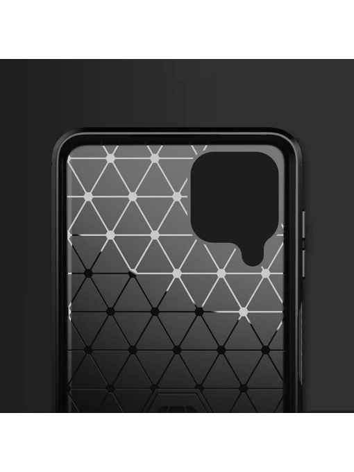 Силикон кейс Carbon за Samsung A22 4G със защита от удари и надрасквания
