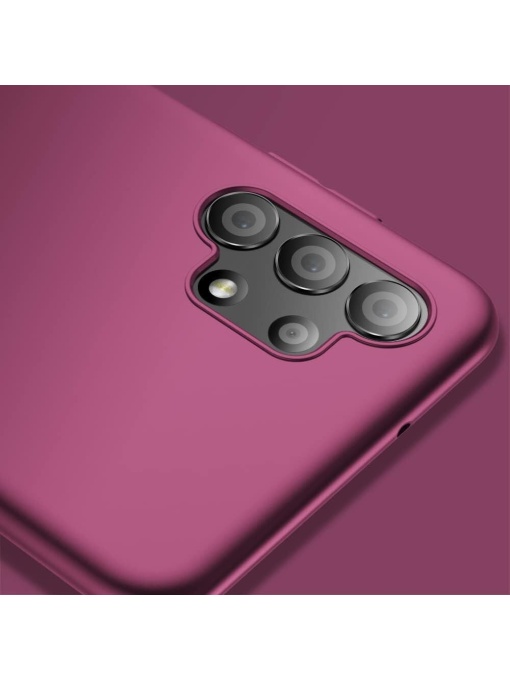 Тъмно лилав кейс Candy Color за Samsung A32 4G