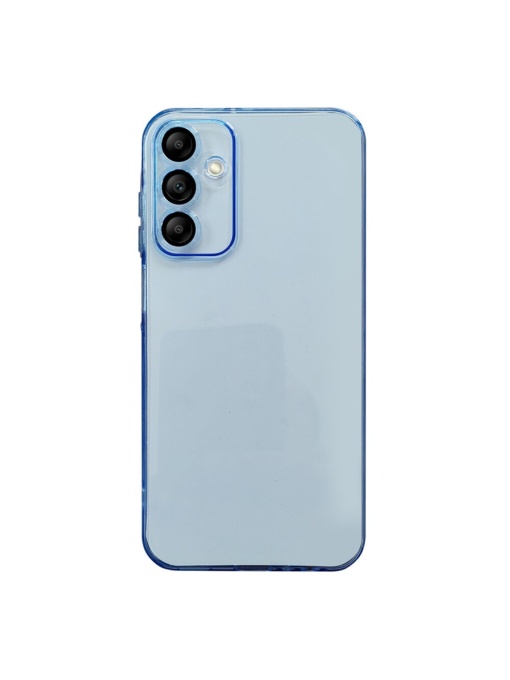 Тънък гръб с протектор за камерата Slim Color Lens за Samsung A15 с 9H твърдост против драскотини