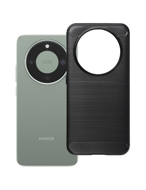 Черен калъф Toptel Carbon за Honor Magic 8 Lite - Img 2