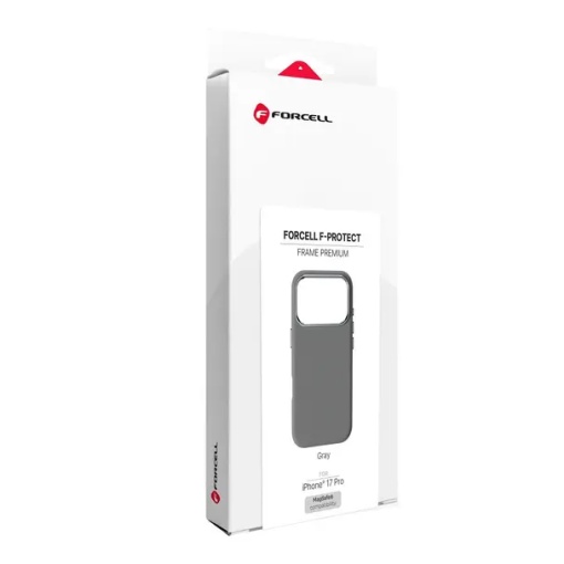 Case for iPhone 17 Pro Max Forcell F-Protect Frame Premium compatible with Magsafe gray - Img 10