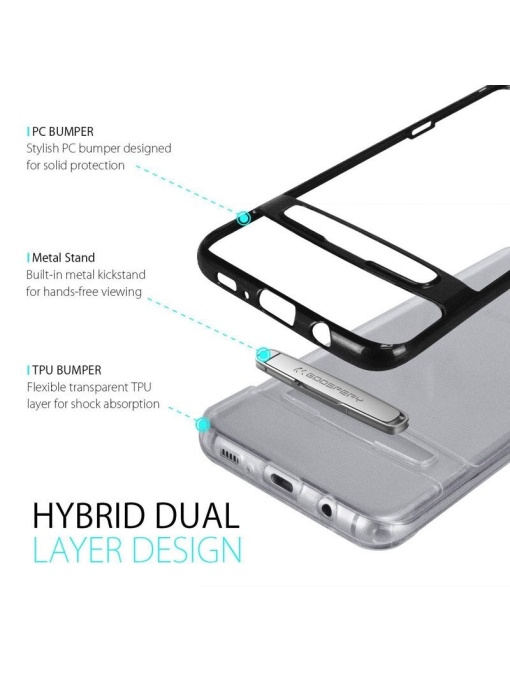 Dream Bumper с PVC кант и стойка за Samsung S7 Edge със защита от удари и надрасквания
