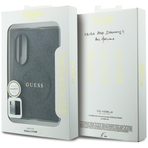 Guess HC Magnetic за Samsung Galaxy Z Fold 8 black - Img 7