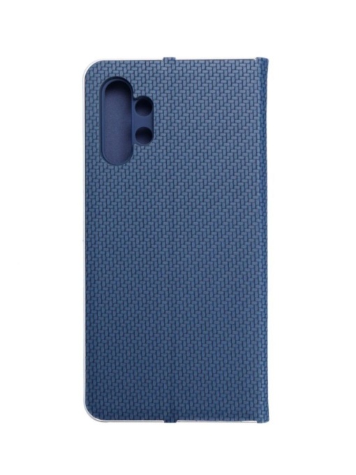 Kалъф тефтер син CARBON WITH FRAME за Samsung A32 4G с място за карти и банкноти