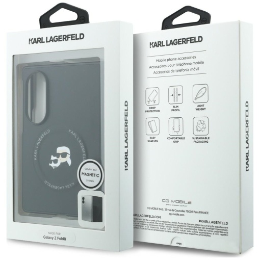 Karl Lagerfeld HC Magnetic за Samsung Galaxy Z Fold 8 - Img 7