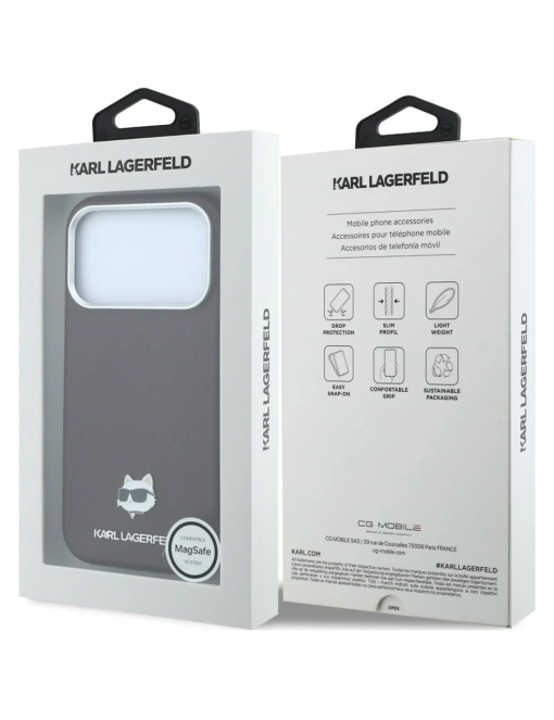 Karl Lagerfeld Original case с MagSafe за IPHONE 17 Pro - Img 8