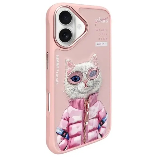 NIMMY case COOL&amp;CUTE 2.0 Cat for IPHONE 16 - Img 2