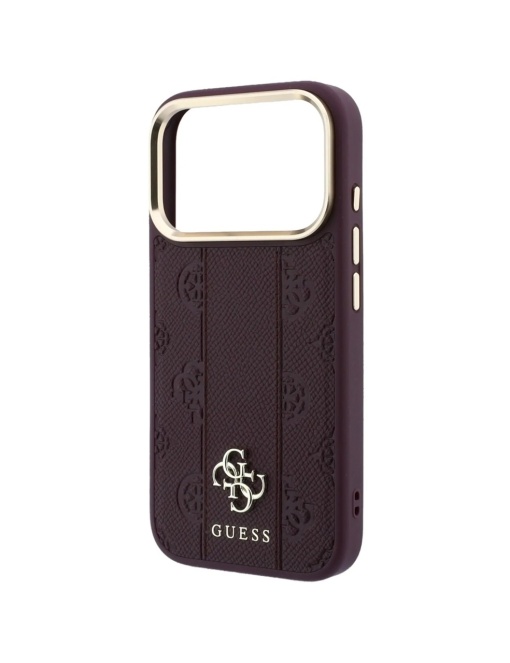 Original Guess Case за 18 Pro Max съвместим с MagSafe, burgundy - Img 6
