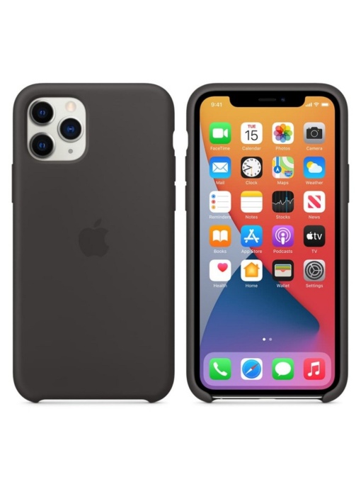 Елегантен Оригинален гръб за iPhone 11 Pro Max Черно