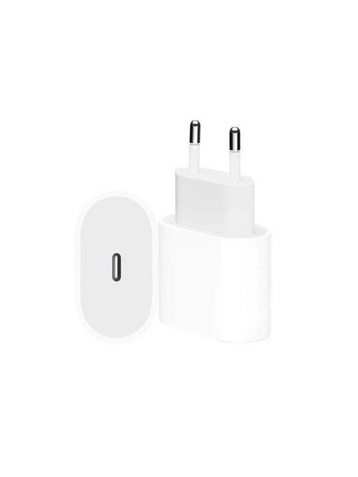 Захранващ адаптер от Apple USB C 20W със здрава оплетка