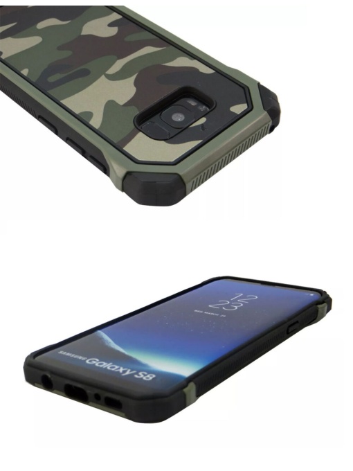 Камуфлажен Противоударен кейс Crash Camouflage за Samsung S8