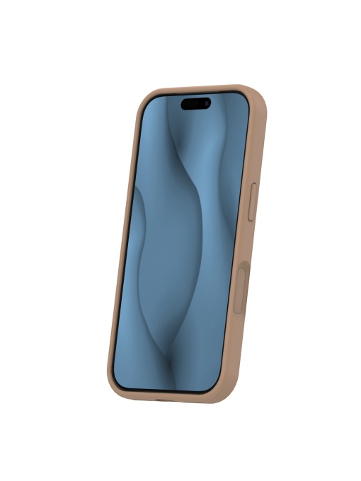 Кафяв Мек Силиконов калъф Silicone Thin Mag за iPhone 17 Pro Max