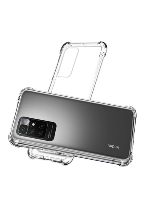 Прозрачен гръб ANTISHOCK за Xiaomi Redmi 10 4G