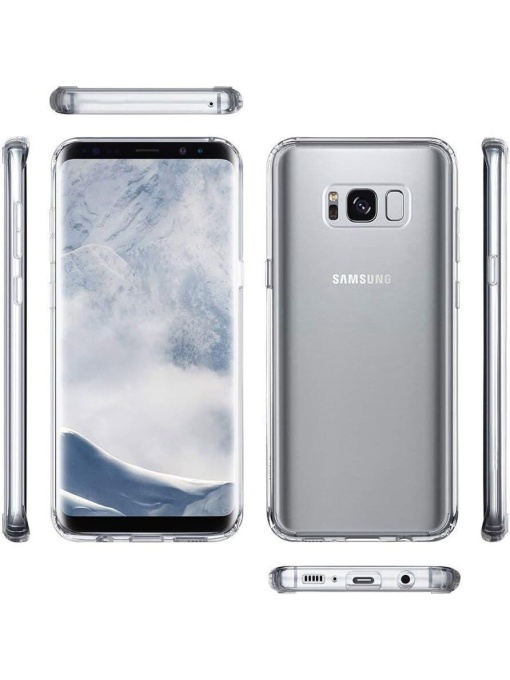 Прозрачен гръб TPU за Samsung S8