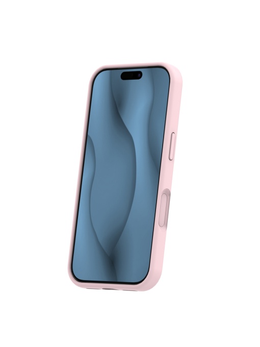 Светло Розов Мек Силиконов калъф Silicone Thin Mag за iPhone 17 Pro