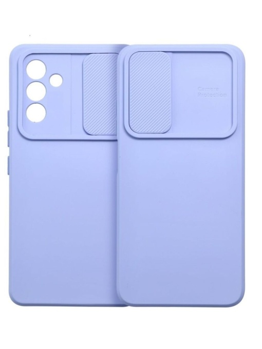 Силиконов кейс CAMSHIELD светло син за Samsung A05s със защита от удари и надрасквания