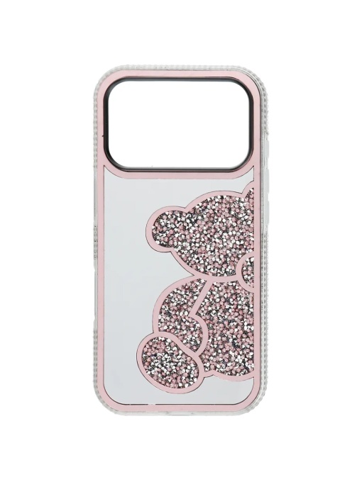 Силиконов Гръб Teddy Bear and Mirror за iPhone 17 Pro Max