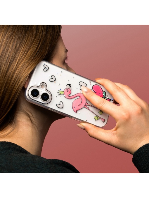 Силиконов Гръб Ultra Trendy Love Case Тип 2 за iPhone 17 Pro със защита от удари и надрасквания