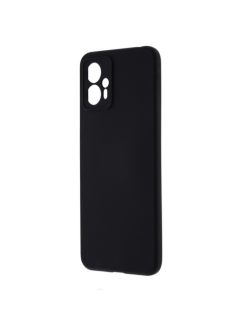 Силиконов калъф POLY черен за Motorola G13 G23 със защита от удари и надрасквания