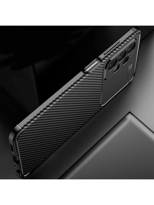 Силикон гръб Carbon за Samsung A24 със защита от удари и надрасквания