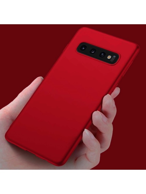 Червен кейс Candy Color за Samsung S10
