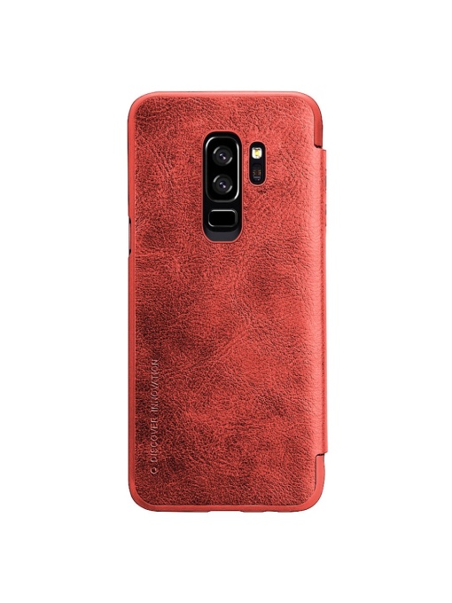 Червен Кожен кейс G Case за Samsung S9 Plus