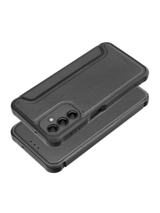 Черен елегантен калъф тип тефтер Razor за Samsung Galaxy A35
