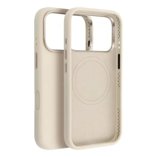 Case for iPhone 17 Pro Max Forcell F-Protect Frame Premium compatible with Magsafe antique white - Img 5