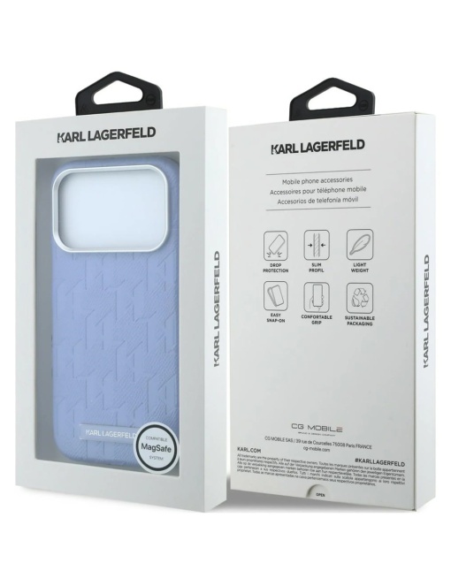Karl Lagerfeld Original case с MagSafe за IPHONE 17 Pro - Img 8