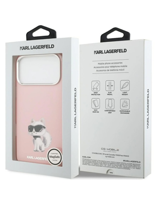 Karl Lagerfeld Original case с MagSafe за IPHONE 18 Pro - Img 8